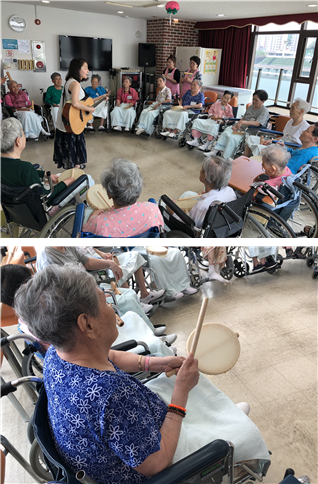[자비의집] 음악치료 프로그램 실시