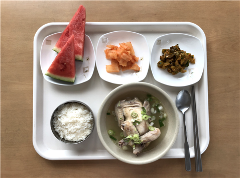 [자비의집] 초복맞이 특식 제공(궁중삼계탕)