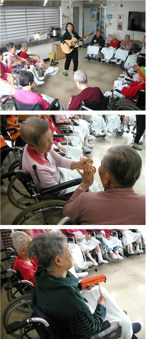 [자비의집] 음악치료 프로그램 실시