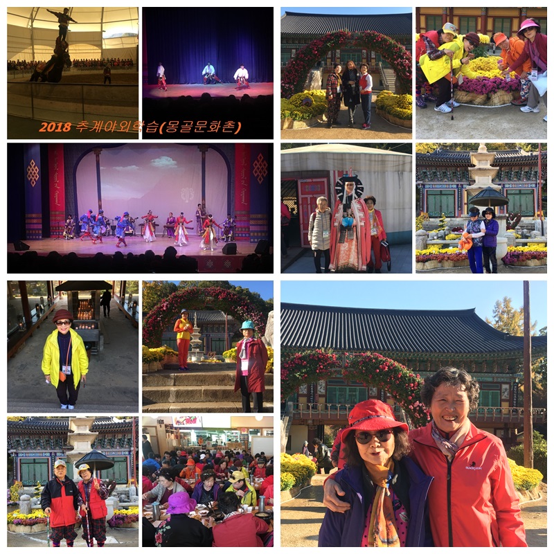 [구립은평역촌노인복지관] 2018년 추계 야외학습 '떠나요! 청춘여행 ♥'