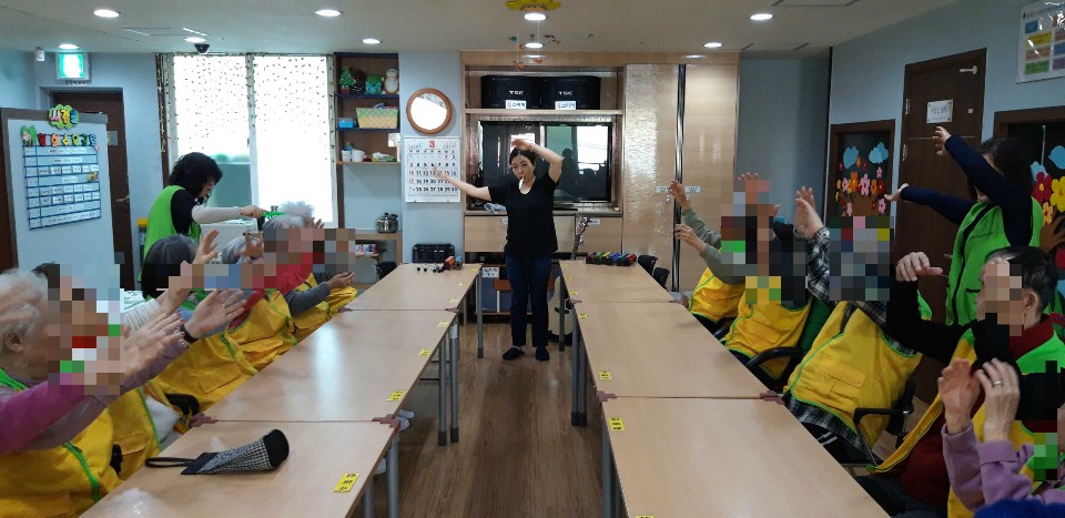 [은평신사데이케어센터] 2019년 3월 14일 음악치료 프로그램 진행