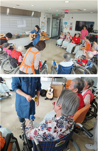 [자비의집] 음악치료 프로그램 실시