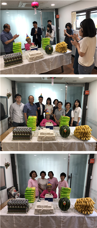 [자비의집] 어르신 생신잔치 실시