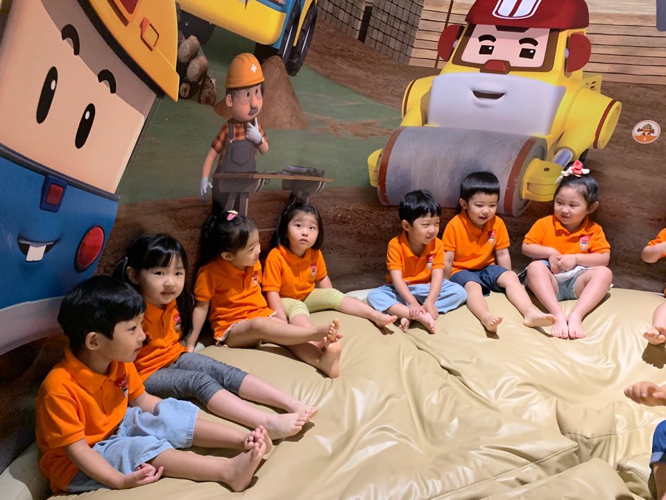 [구립응암새싹어린이집]7월 '폴리 교통안전 놀이터'에 다녀왔어요!