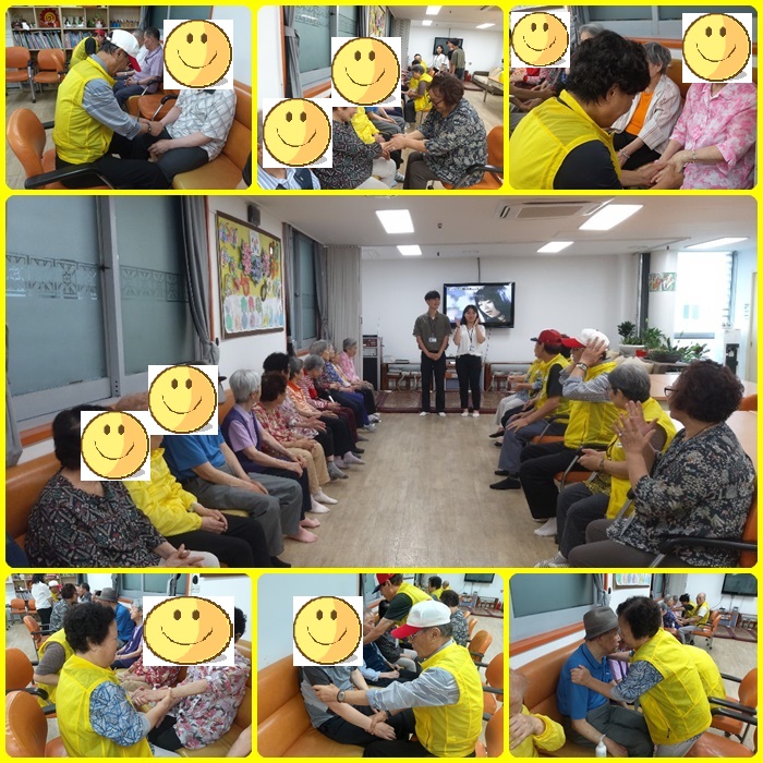 【역촌데이케어】 7월 동고동락 어르신 봉사단의 '사랑의 손-발 마사지'