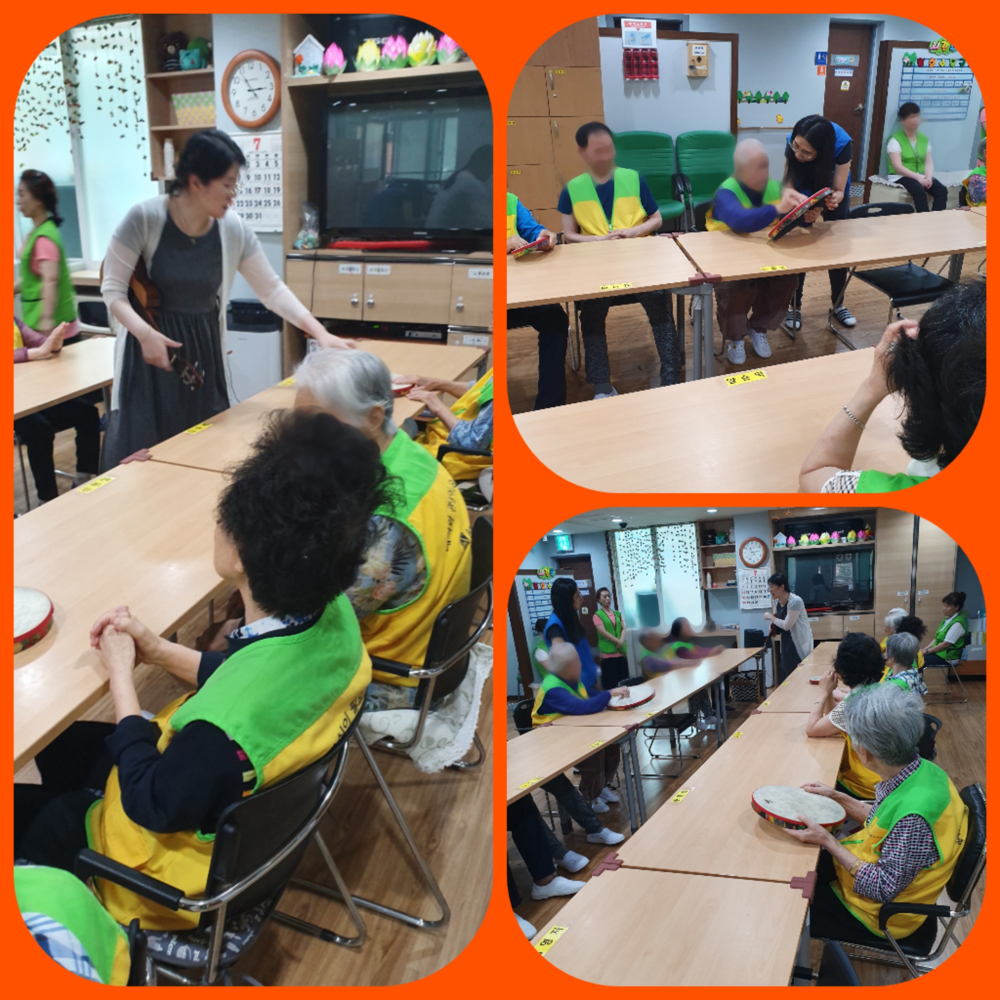 [은평신사데이케어센터] 2019년 7월 29일 음악치료 프로그램 진행