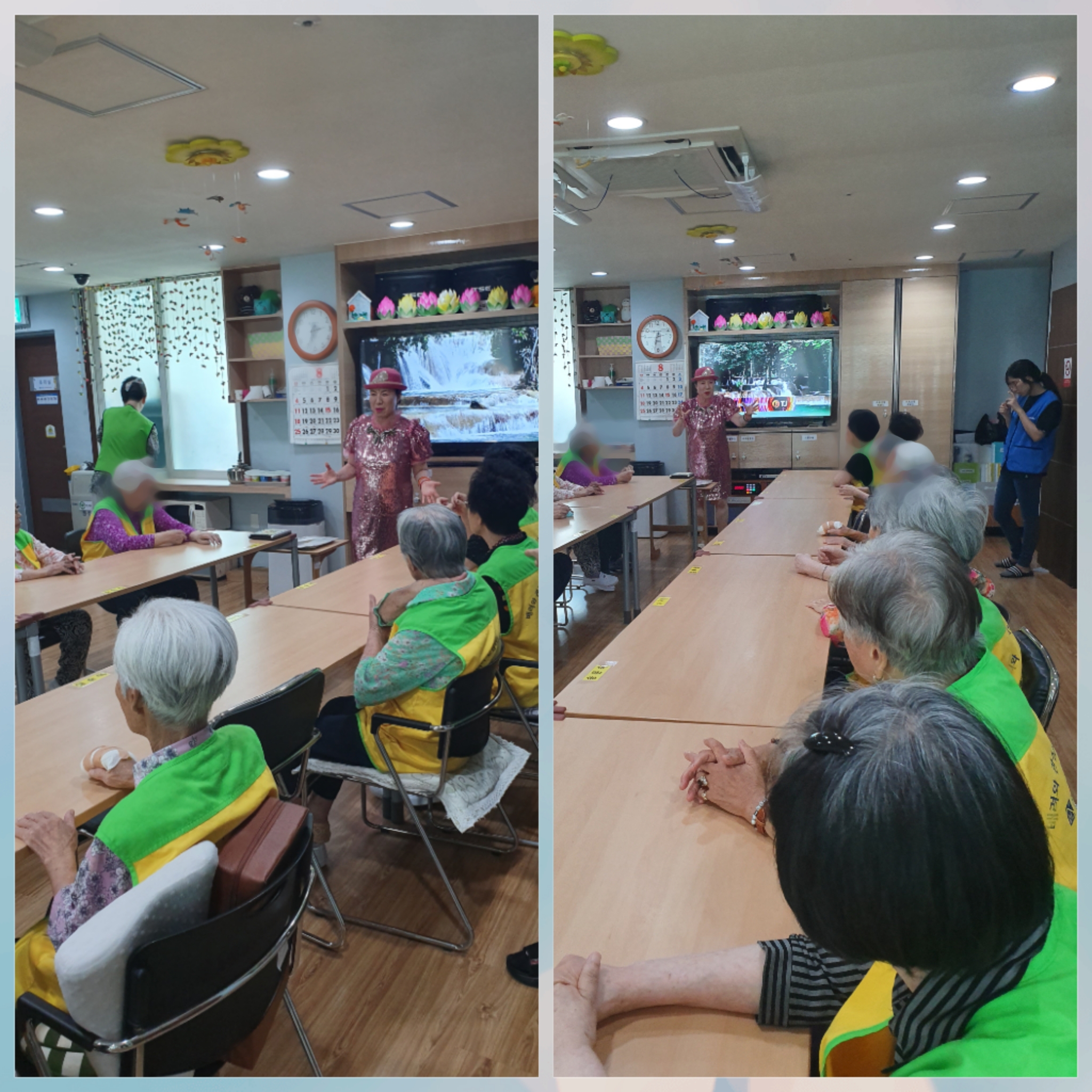 [은평신사데이케어센터] 2019년 8월 12일 레크레이션 프로그램 진행