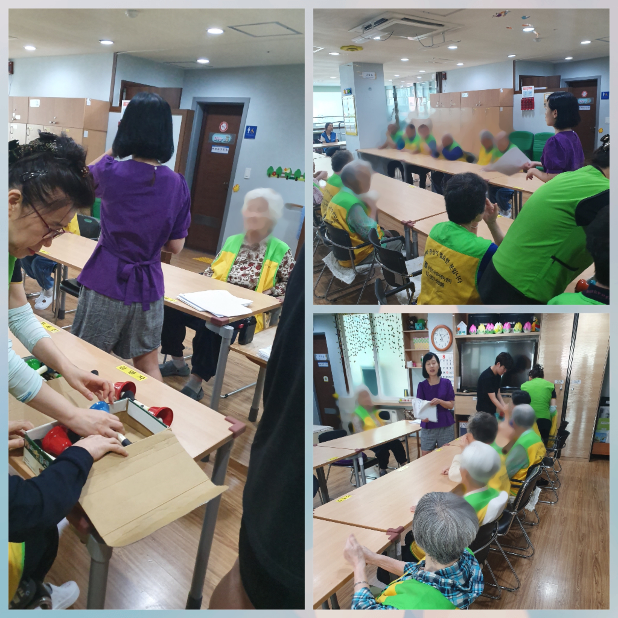 [은평신사데이케어센터] 2019년 8월 22일 음악치료 프로그램 진행