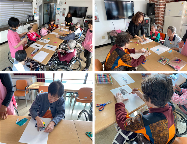 [자비의집] 통합미술치료 프로그램 실시