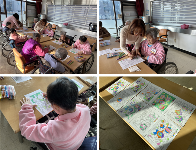 [자비의집] 통합미술치료 프로그램 실시