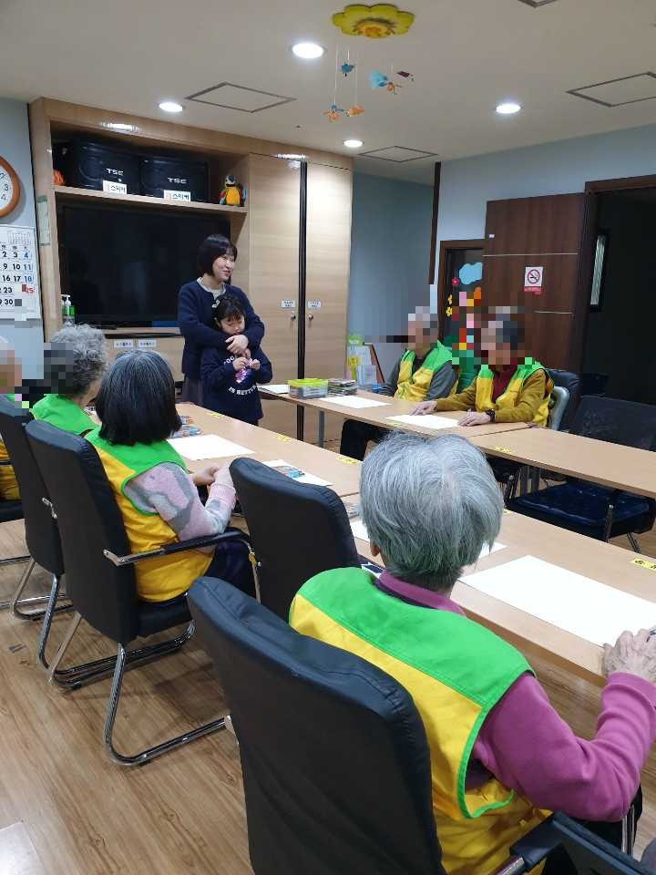 [은평신사데이케어센터]2020년 1월7일 미술치료 프로그램 진행