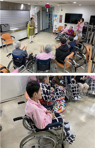 [자비의집] 음악치료 프로그램 실시