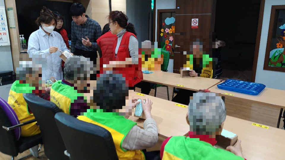 [은평신사데이케어센터]2020년 1월 31일 토탈공예 프로그램 진행