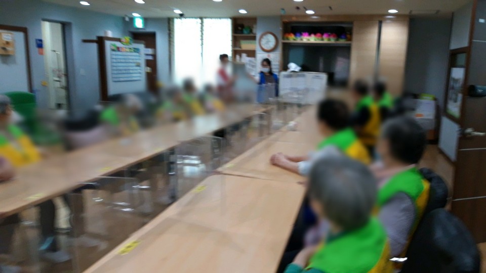 [은평신사데이케어센터]2020년 06월 26일 실버체조 프로그램 진행