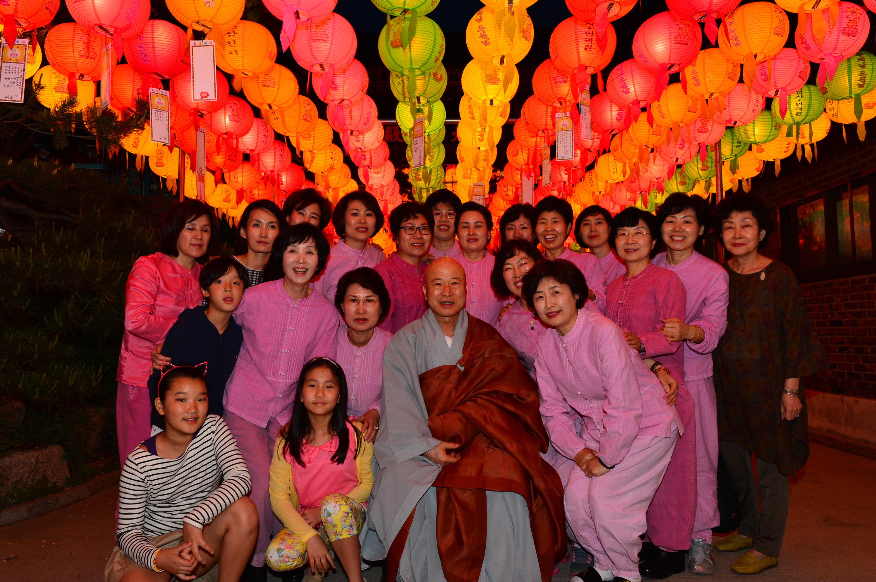 부처님오신날 봉축대법회-제2부 연등점화식