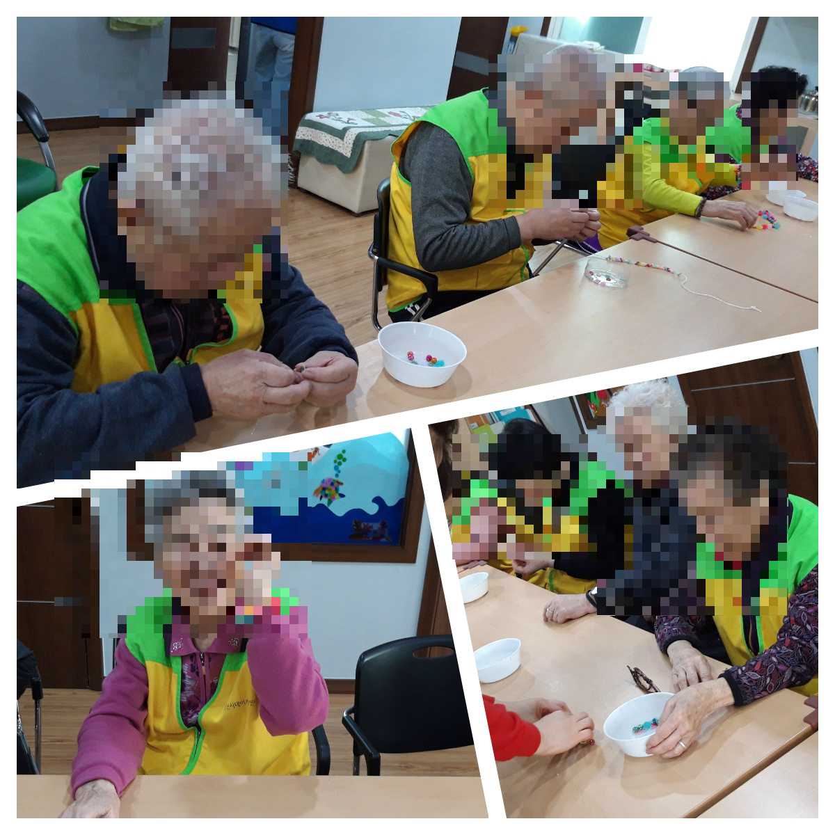 [은평신사데이케어센터] 2019년 8월 6일 미술치료 프로그램 진행