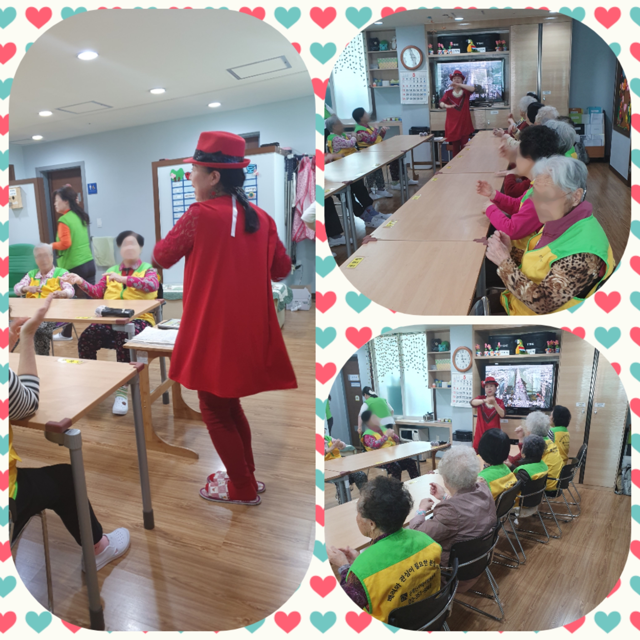 [은평신사데이케어센터] 2019년 8월 7일 실버체조 프로그램 진행