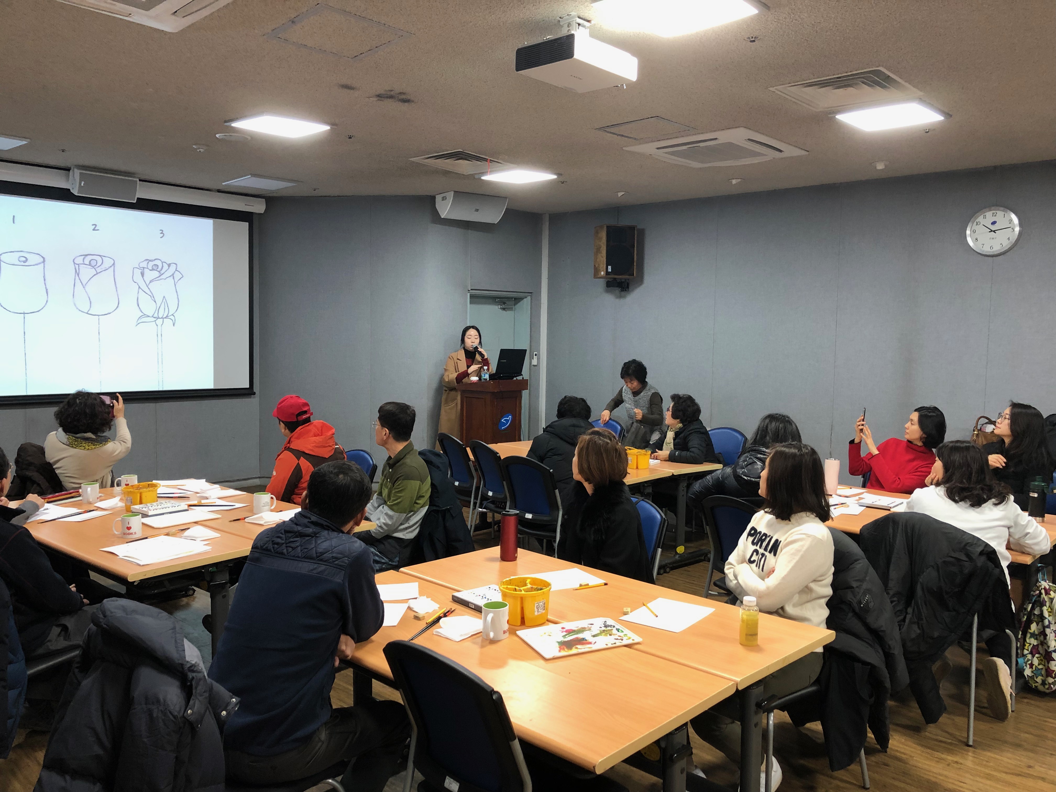 [은평구립도서관] '아미숲사랑 동아리, 보태니컬 아트' 프로그램