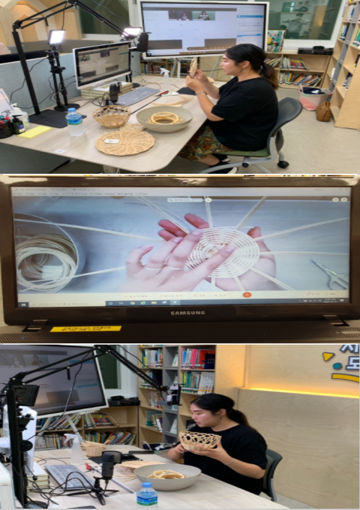 [은평구립도서관] 야간문화프로그램 '집에서 배우는 슬기로운 라탄 공방'